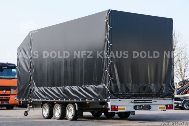 Autodraagwagen NIEWIADOW Leichter Autotransporter 3-Achsen Seilwinde