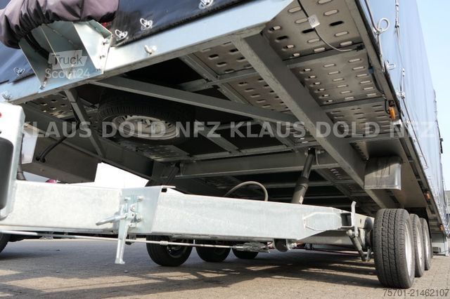 Autodraagwagen NIEWIADOW Leichter Autotransporter 3-Achsen Seilwinde