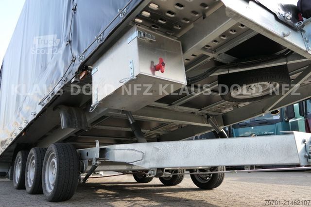 Autodraagwagen NIEWIADOW Leichter Autotransporter 3-Achsen Seilwinde