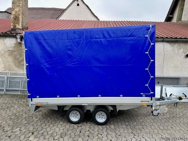 Przyczepa samochodowa Humbaur HN 253118 Hochlader 2,5 to. Hochplane 200 cm, 100 km/h, 3100 x 1850 x 350 mm