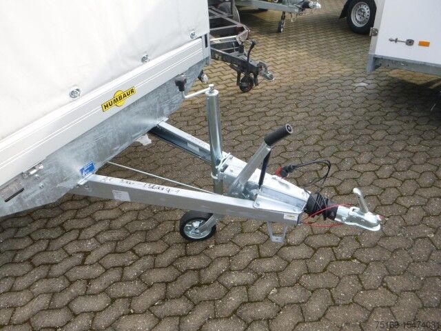 Ρυμουλκούμενο αυτοκινήτου Humbaur HT 304121 Hochlader 3,0 to. mit Plane + Spriegel 200 cm 4100 x 2100 x 350 mm