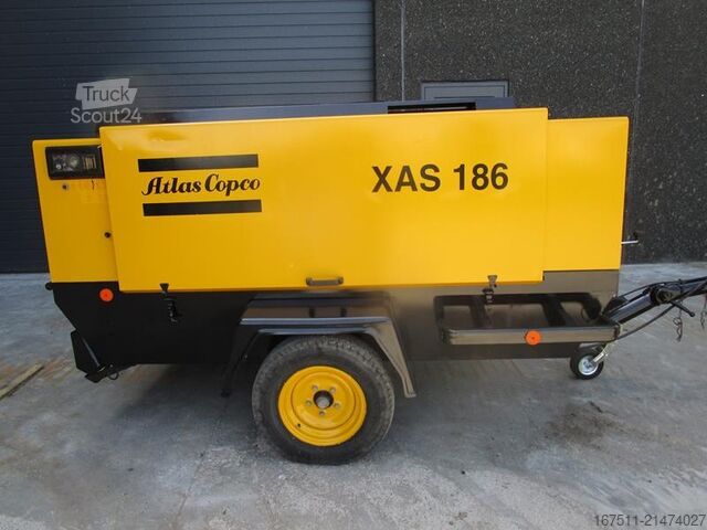 Compresseur frigorifique Atlas Copco XAS 186 DD - N