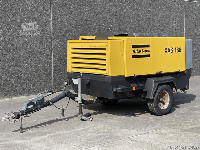 Compresseur frigorifique Atlas Copco XAS 186 DD - N