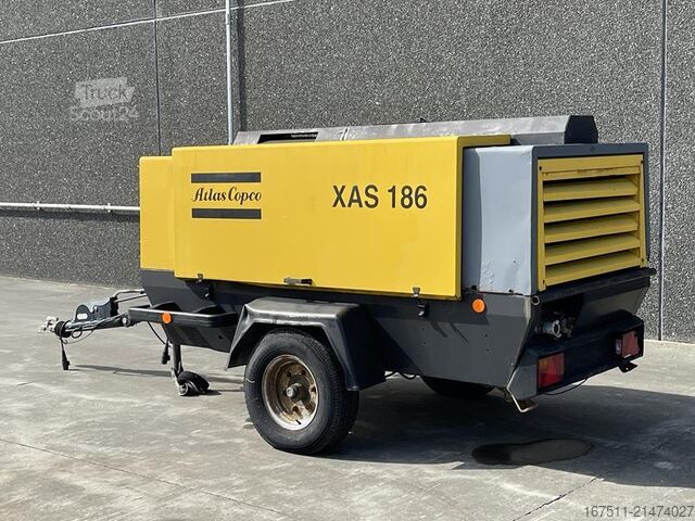 Compresseur frigorifique Atlas Copco XAS 186 DD - N