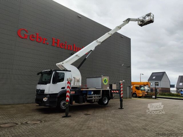 Hebebühne Mercedes-Benz Antos 1833 4x2 France Elevateur 284 TBE