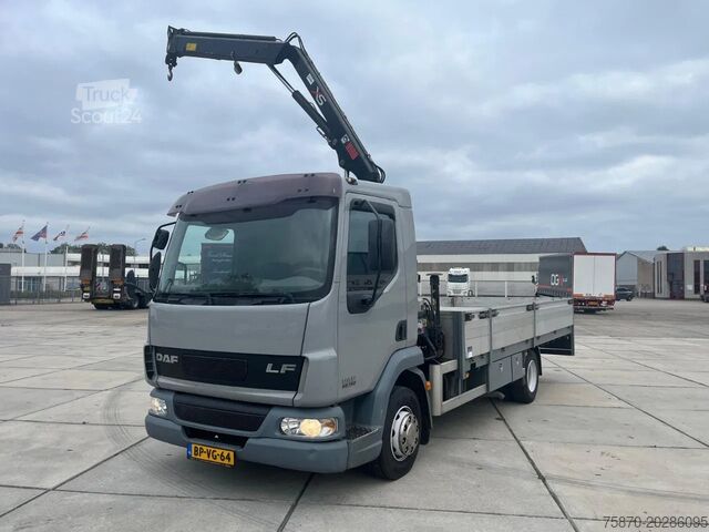Crane truck DAF LF 45 FA