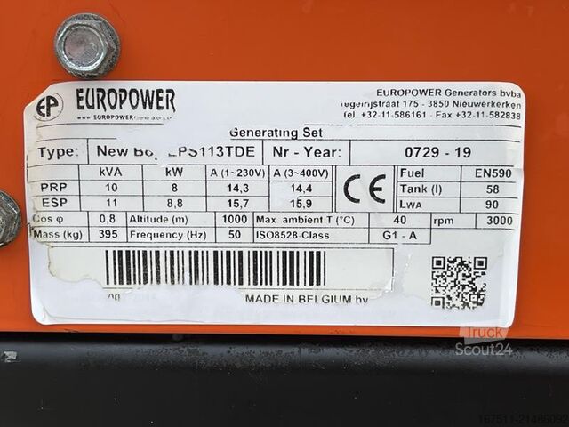 Agrega Europower EPS 113 TDE