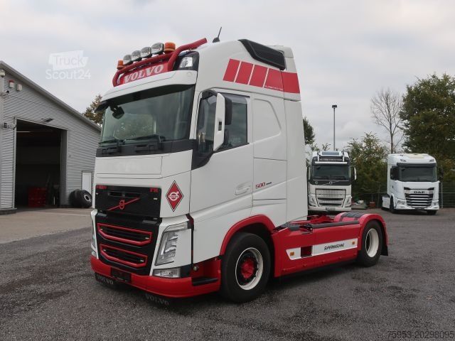 Tractor estándar Volvo FH 500 Globetrotter XL Retarder Standklima