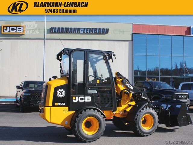 Homlokrakodo(kerék) JCB 403 Kompaktradlader - NEU