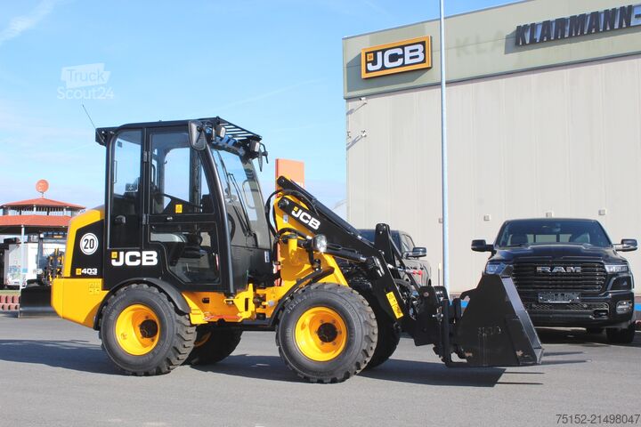 Homlokrakodo(kerék) JCB 403 Kompaktradlader - NEU