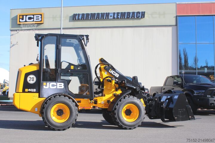 Homlokrakodo(kerék) JCB 403 Kompaktradlader - NEU