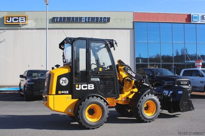 Homlokrakodo(kerék) JCB 403 Kompaktradlader - NEU