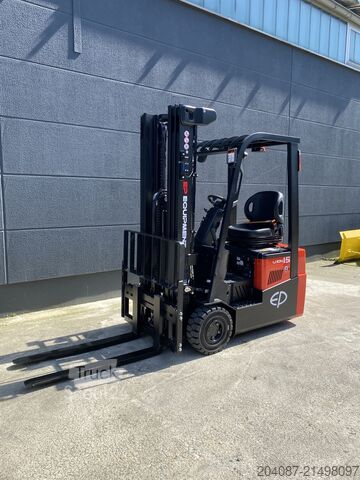 Lithium-ion heftruck Triplex 4800 mm EP Equipment CPD15TVL