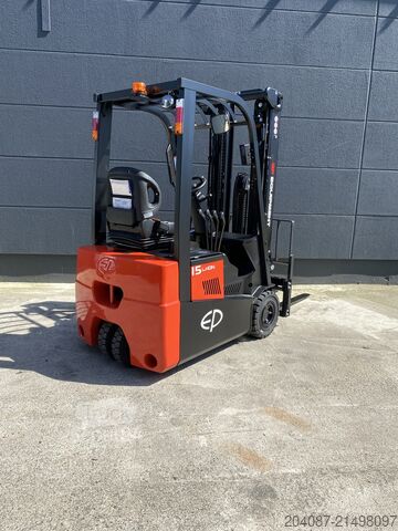 Lithium-ion heftruck Triplex 4800 mm EP Equipment CPD15TVL