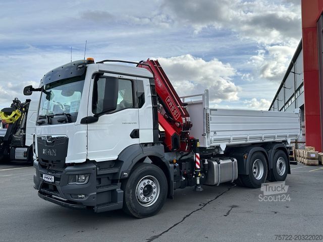 Інші MAN TGS 26 440 6x2-4 BL Krankipper Fassi F195 LAGER!