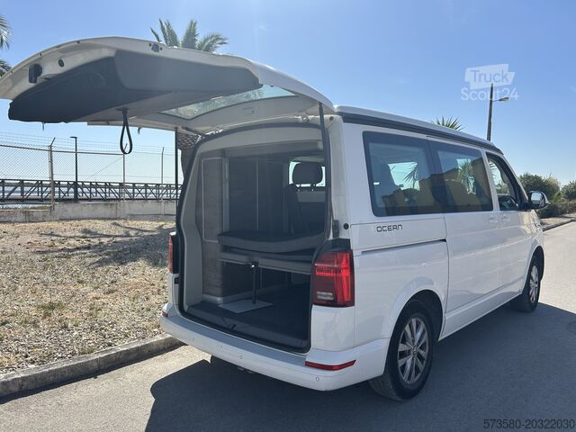 Campervan kamper / Campervan Volkswagen California Camper |2 Betten– Schlafplätze 4 | Küchenzeile + Dachbett