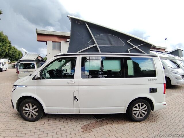 Campervan kamper / Campervan Volkswagen California Camper |2 Betten– Schlafplätze 4 | Küchenzeile + Dachbett