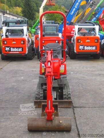 Mini-pelle Yanmar SV 08-1A 2x Löffel + Verstellfahrwerk