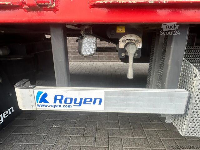 Læsseplatform Royen RW2F4  2-ASSIGE OPEN LAADBAAK AANHANGWAGEN