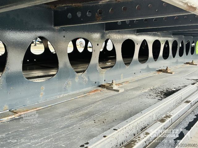 Open oplegger met zeil Berger Curtainsider Standard