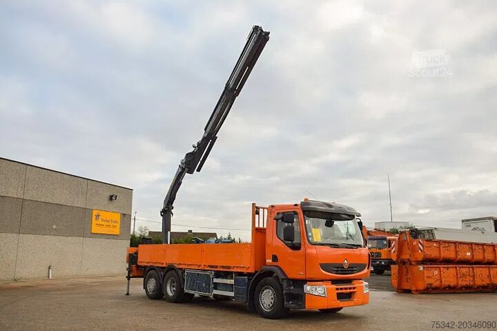 Грузоподъемная платформа Renault Premium 410
