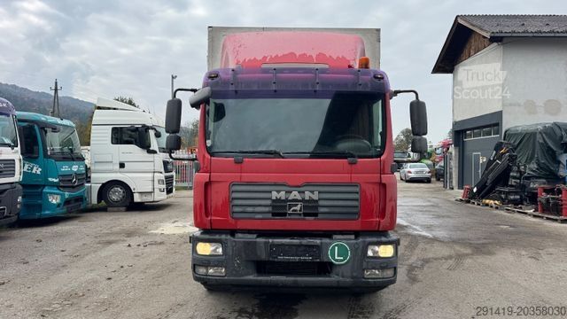 Autocarro con pianale e telone MAN TGM 15.240 4x2 Pritsche Plane Bj 2008