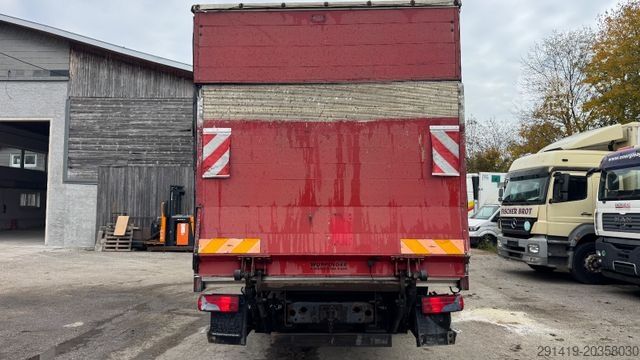 Autocarro con pianale e telone MAN TGM 15.240 4x2 Pritsche Plane Bj 2008