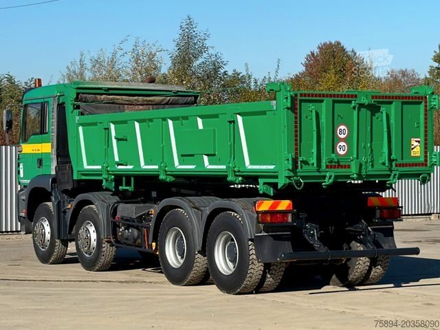 Самосвал MAN TGA 35.360 * KIPPER 6,10 m + BORDMATIC / 8x4*TOP