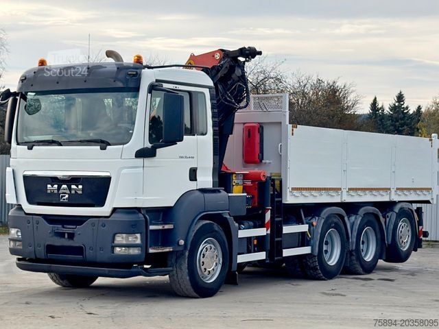 Кран-манипулятор на шасси грузовика MAN TGS 35.440 * PALFINGER PK 33002 EH +FUNK / 8x4