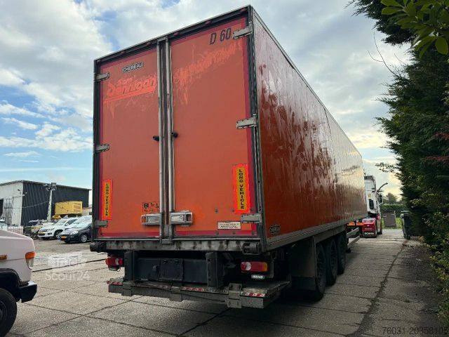 Hladilna polprikolica CHEREAU Frigo Carier Vector 1850 3 axle 7CM Side H2.60