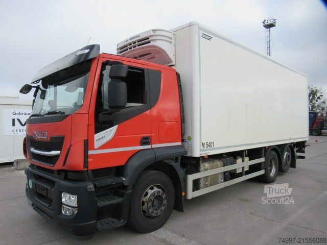 Chladený nákladný automobil IVECO AT260S46Y/FS CM / Intarder / Lenkachse