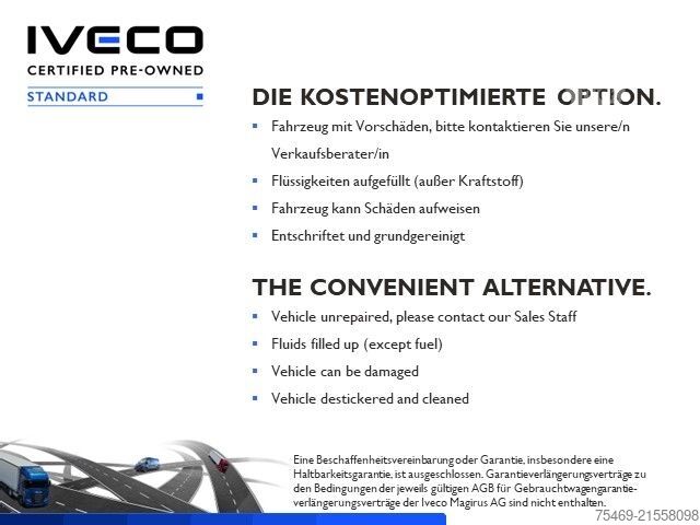 Van chassis IVECO ML80E22/P FFhs, Fahrgestell+LBW