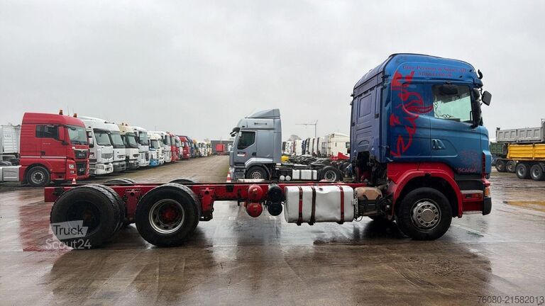 Chasis con cabina Scania R 500 V8 (6X4 / MANUAL GEARBOX / BOITE MANUELLE)