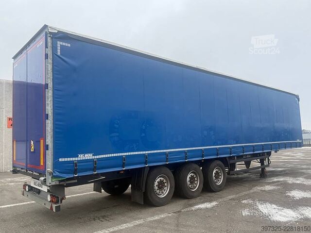 Drsne ponjave Kel-Berg 3 axle Curtainsider / Planenauflieger