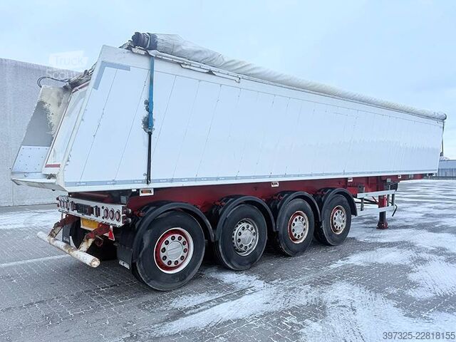 Skraldevogn Kel-Berg 4 axle Tipper / Alukastenmulde Kipper