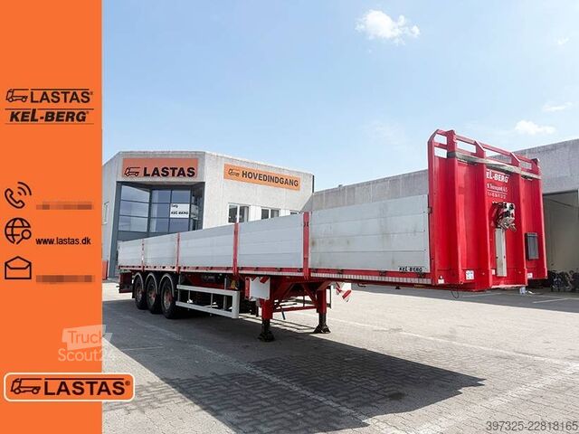 Príves na plošinu Kel-Berg 3 axle Extendable / Ausziehbarer auflieger