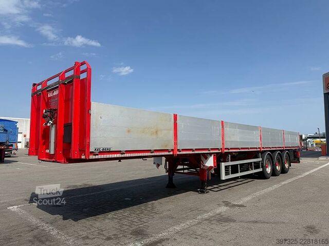 Príves na plošinu Kel-Berg 3 axle Extendable / Ausziehbarer auflieger