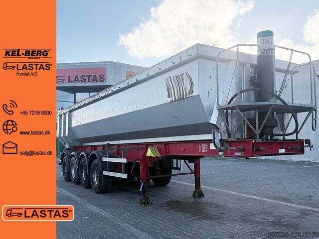 Kipper HK TIPPER 4 axle Tipper / Alukastenmulde Kipper 39m3