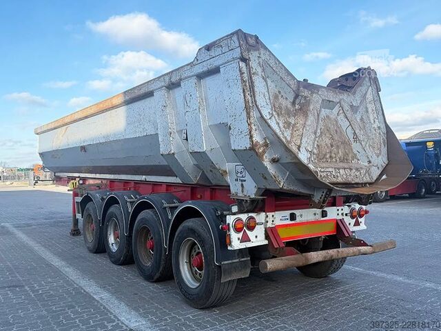 Kipper HK TIPPER 4 axle Tipper / Alukastenmulde Kipper 39m3