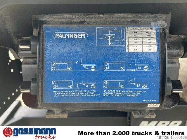 Vrachtwagen met bakwagen Mercedes-Benz Atego 816 4x2, LBW