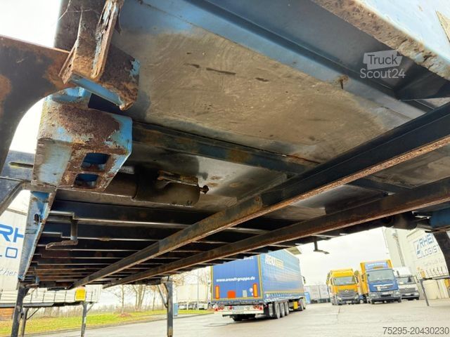 Anhänger-Wechselpritsche 745 Stahl BDF-Brücke Container Koffer Türen