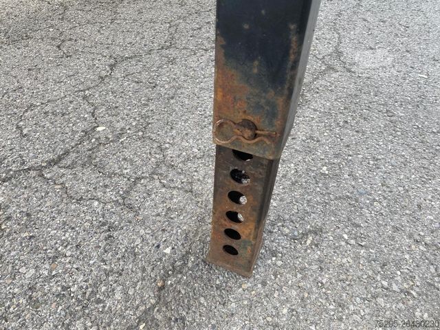 Anhänger-Wechselpritsche 745 Stahl BDF-Brücke Container Koffer Türen