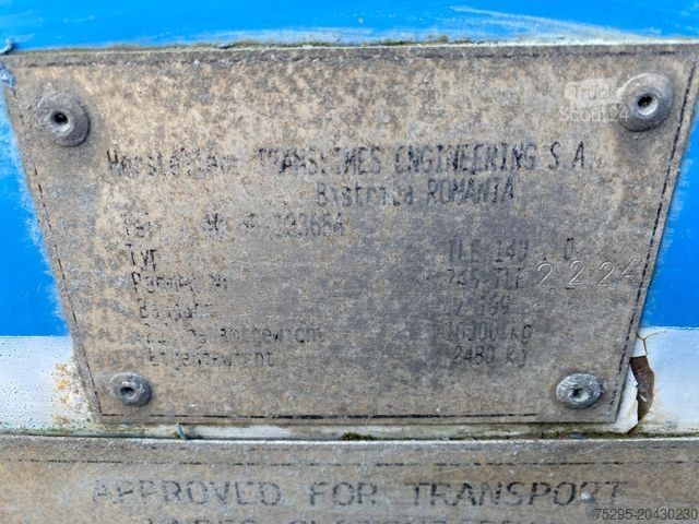 Anhänger-Wechselpritsche 745 Stahl BDF-Brücke Container Koffer Türen