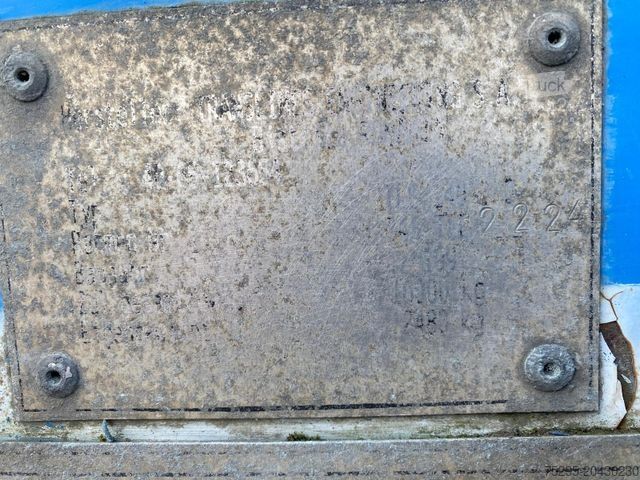 Anhänger-Wechselpritsche 745 Stahl BDF-Brücke Container Koffer Türen