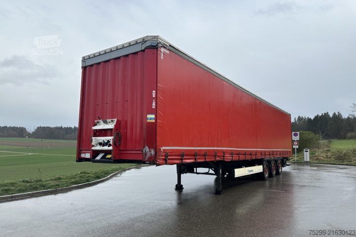 Brandalı açık yarı römork Krone SD Plane / HB / Swiss-Vehicle