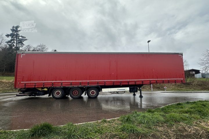 Brandalı açık yarı römork Krone SD Plane / HB / Swiss-Vehicle