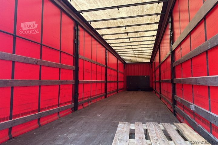 Brandalı açık yarı römork Krone SD Plane / HB / Swiss-Vehicle