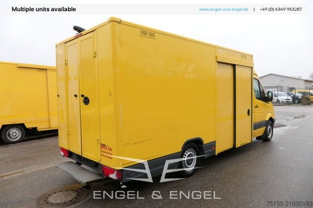 Fourgon tôlé mercedes-benz SPRINTER 310 CDI MAXI EURO-5 KOFFER DURCHGANG REGALE KAMERA SERVICE