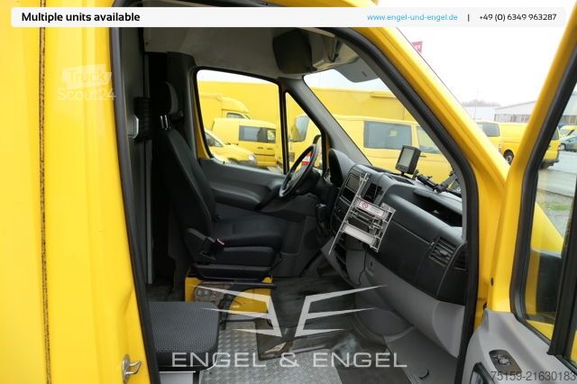Fourgon tôlé mercedes-benz SPRINTER 310 CDI MAXI EURO-5 KOFFER DURCHGANG REGALE KAMERA SERVICE