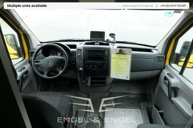 Fourgon tôlé mercedes-benz SPRINTER 310 CDI MAXI EURO-5 KOFFER DURCHGANG REGALE KAMERA SERVICE